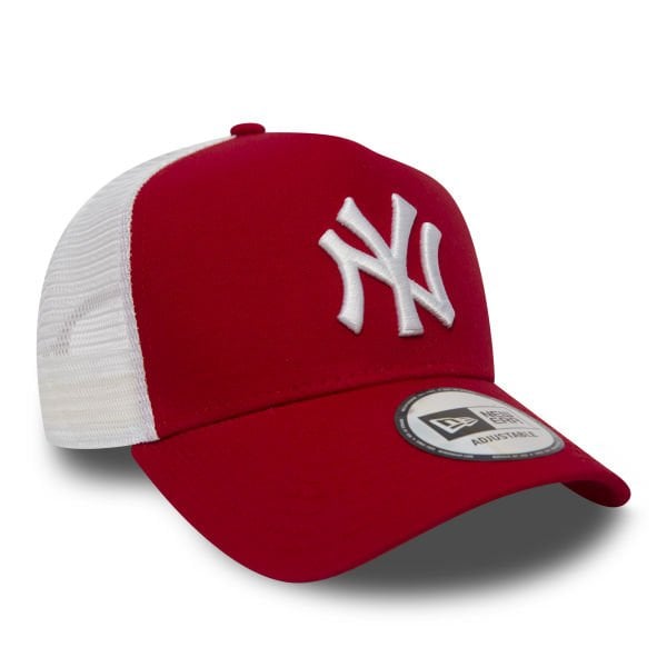 New York Yankees Kırmızı Trucker 11588488 Unisex Şapka