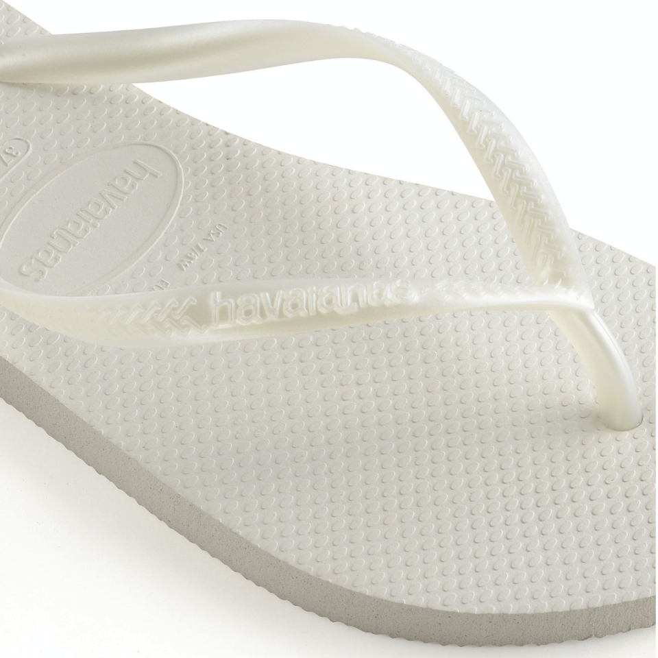 Havaianas Slim Beyaz Kadın Terlik