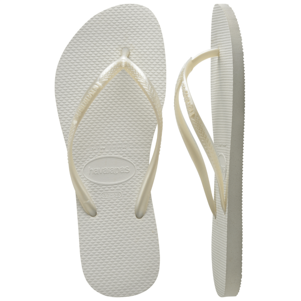 Havaianas Slim Beyaz Kadın Terlik