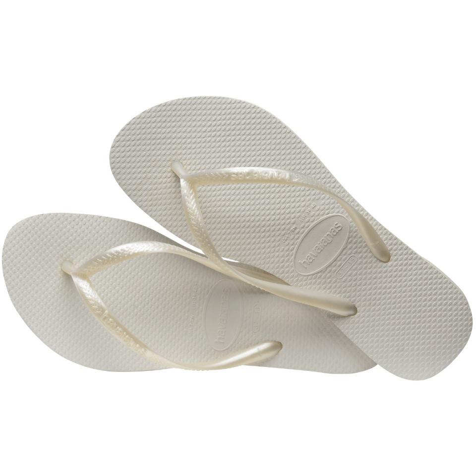 Havaianas Slim Beyaz Kadın Terlik