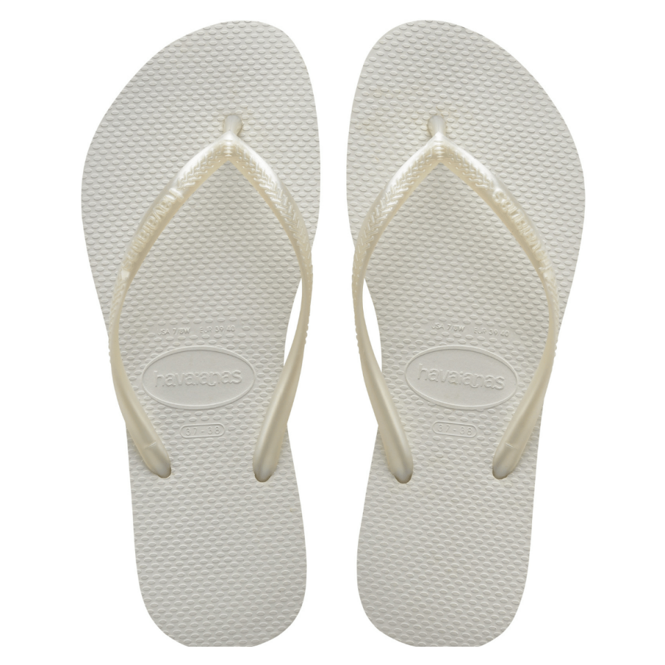 Havaianas Slim Beyaz Kadın Terlik