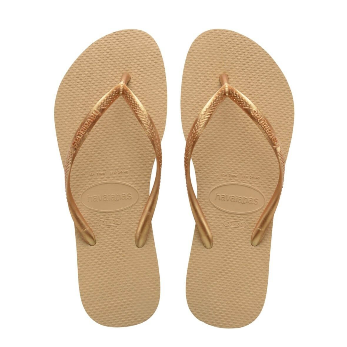 Slim Golden - Altın Kadın Terlik