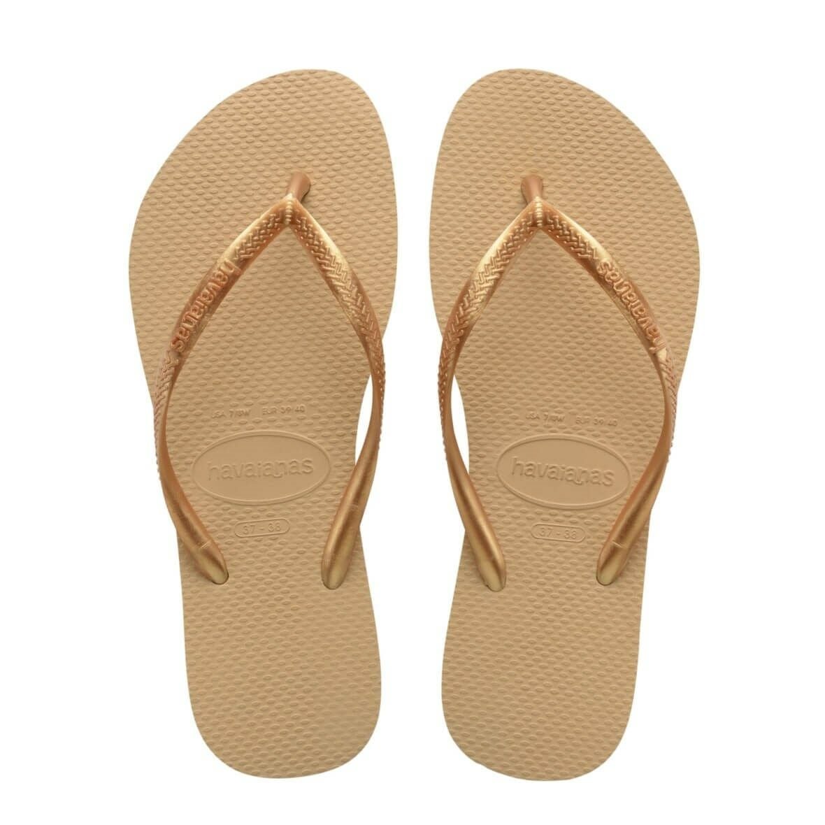 Havaianas Slim Golden - Altın Kadın Terlik
