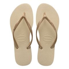 Havaianas Slim Sand Gray/Light Golden Kadın Terlik