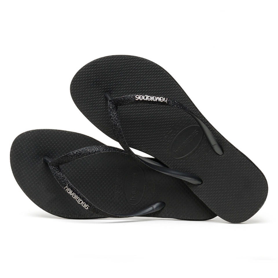 Havaianas Slim Sparkle Black Kadın Terlik