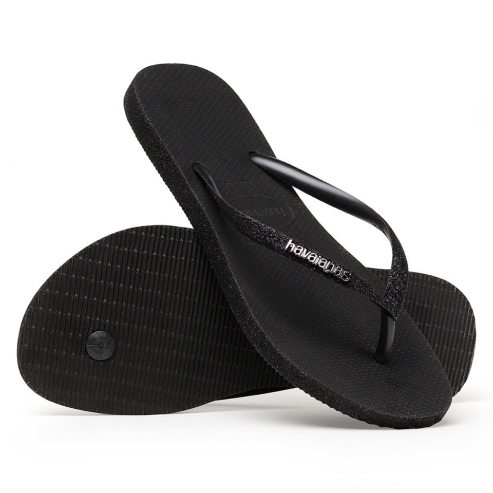Havaianas Slim Sparkle Black Kadın Terlik