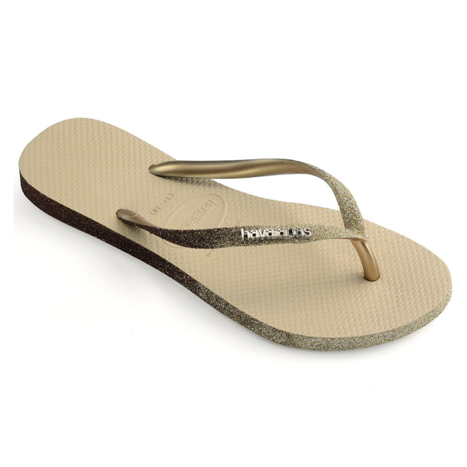Havaianas Slim Sparkle Sand Grey Kadın Terlik