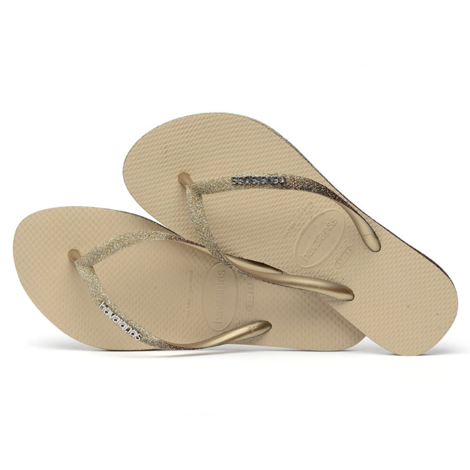 Havaianas Slim Sparkle Sand Grey Kadın Terlik