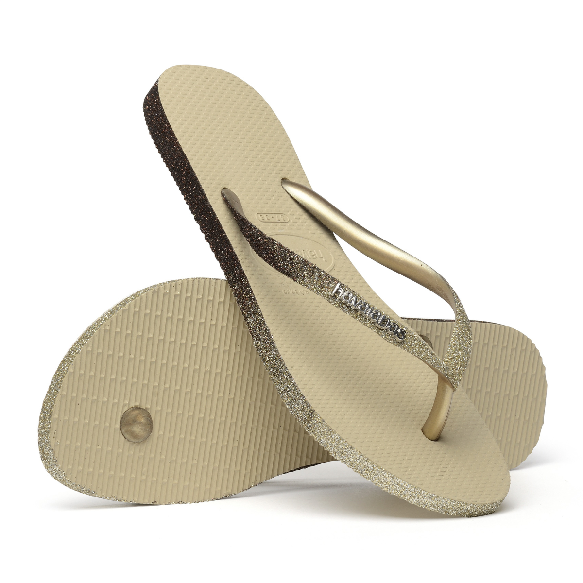 Havaianas Slim Sparkle Sand Grey Kadın Terlik