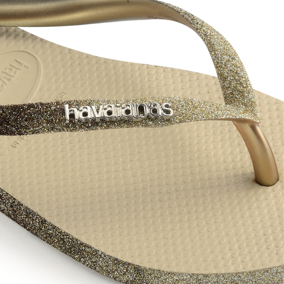 Havaianas Slim Sparkle Sand Grey Kadın Terlik