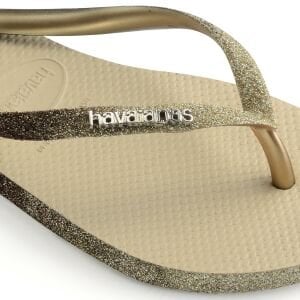 Slim Sparkle Sand Grey Kadın Terlik