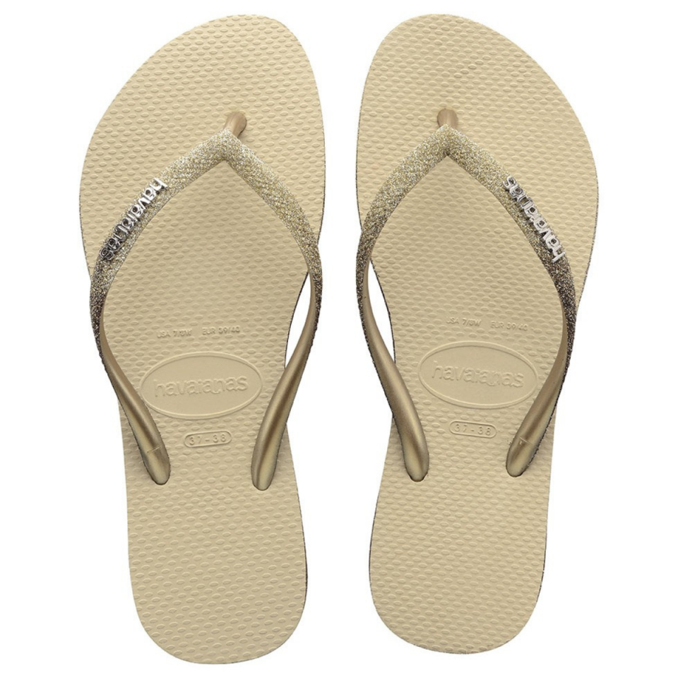 Havaianas Slim Sparkle Sand Grey Kadın Terlik