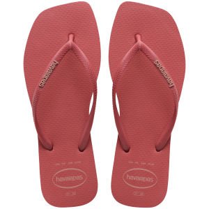 Slim Square Kiremit Kadın Terlik