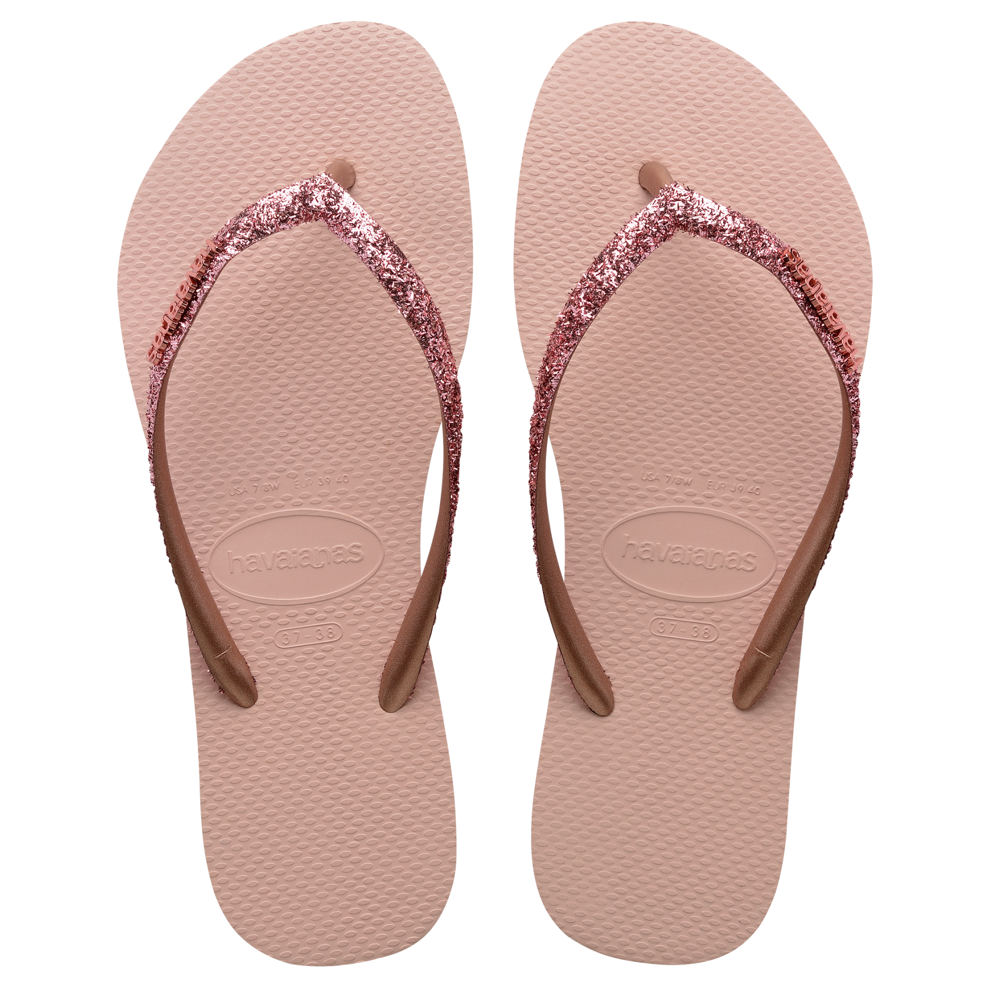 Slim Püsküllü Glitter Ballet Blush Kadın Terlik