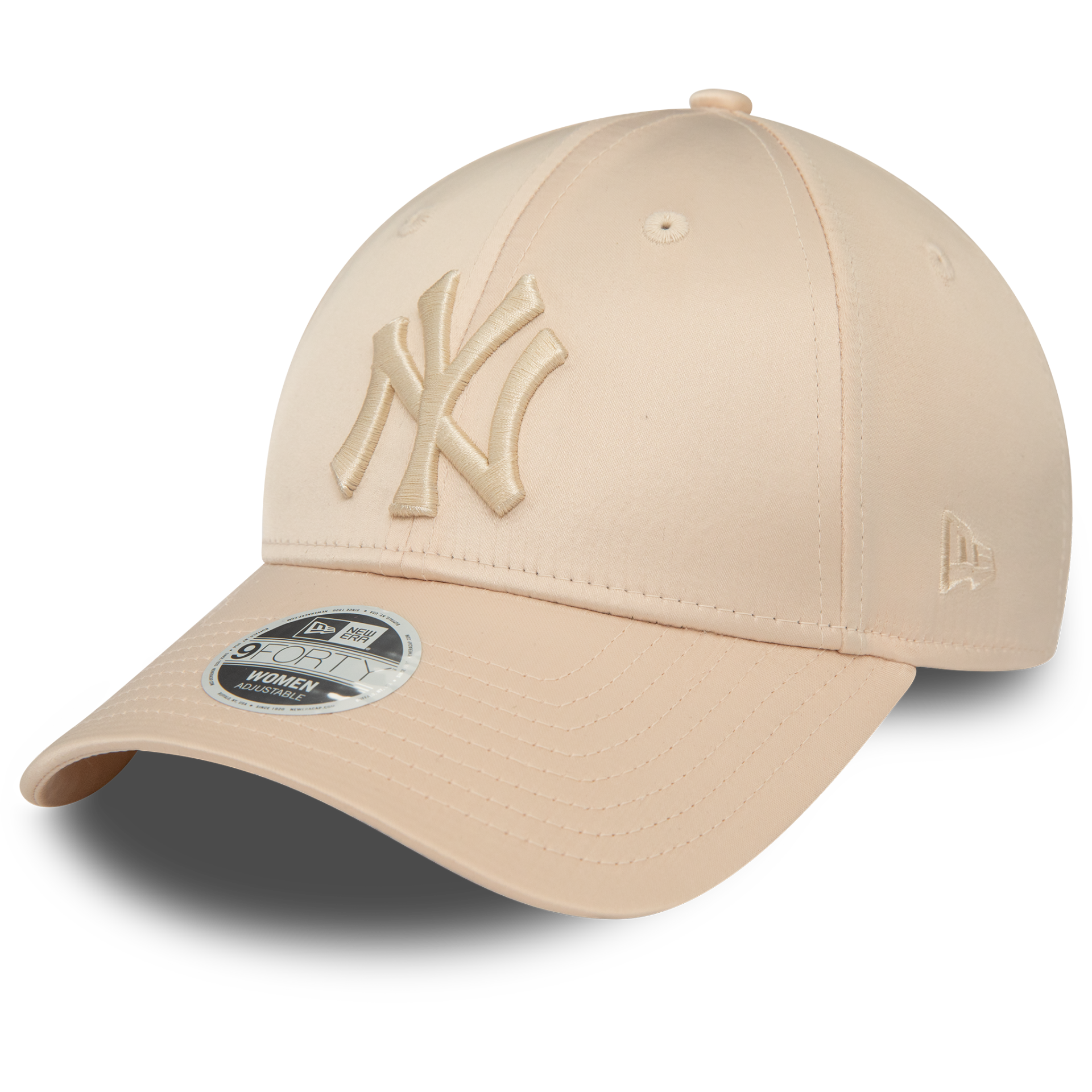 New York Yankees Saten Krem 60434991 Kadın Şapka