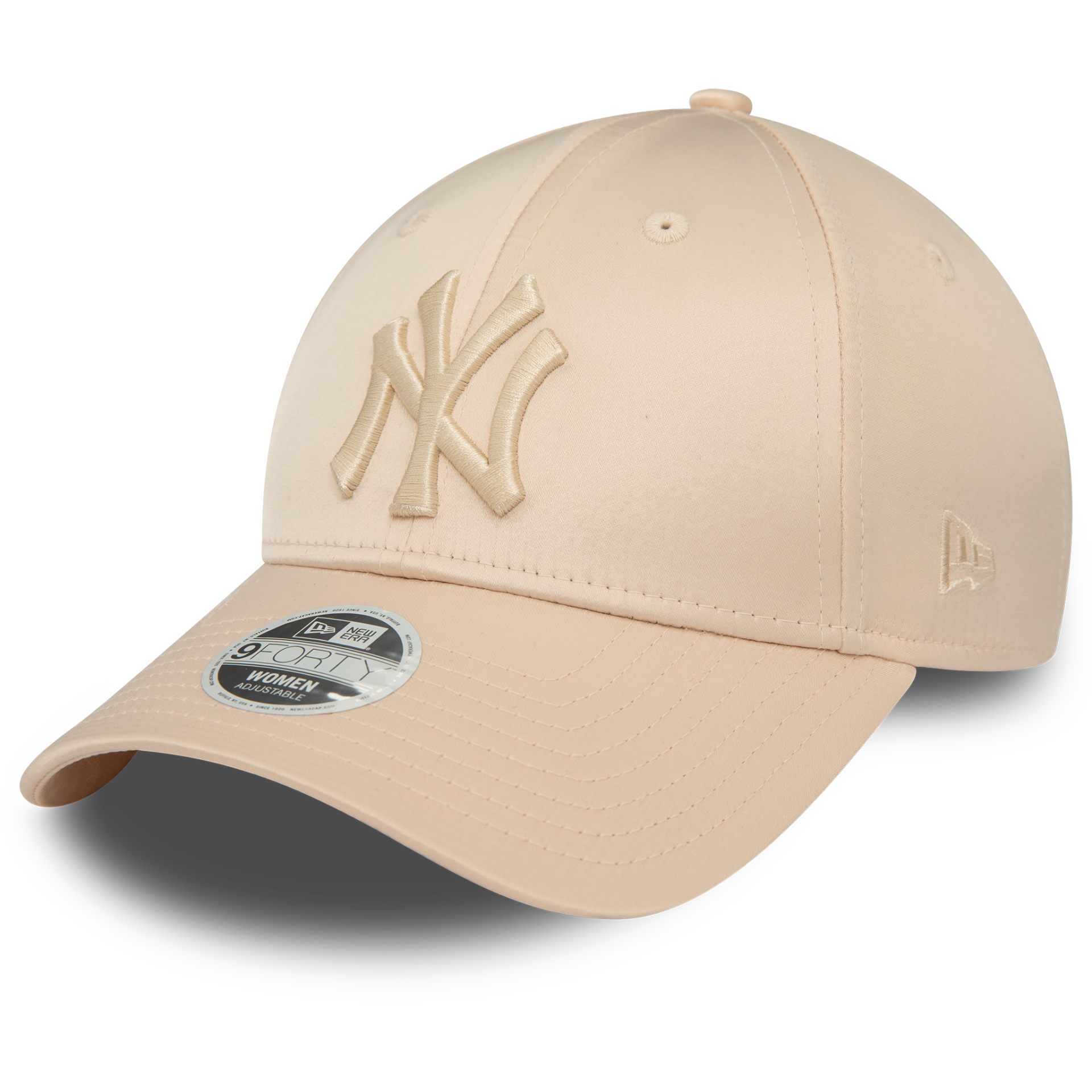 New York Yankees Saten Krem 60434991 Kadın Şapka