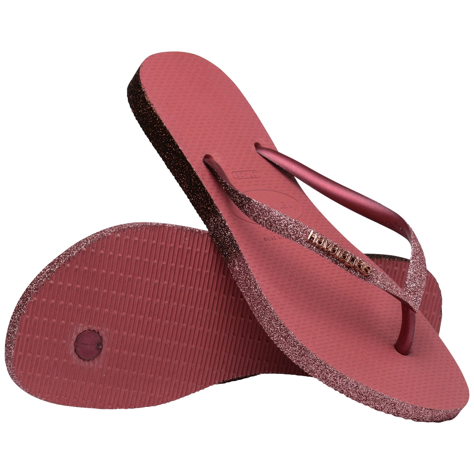 Slim Sparkle Pau Brasil Kadın Terlik