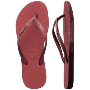 Slim Sparkle Pau Brasil Kadın Terlik