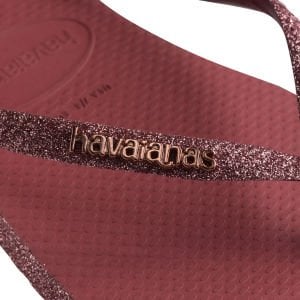 Slim Sparkle Pau Brasil Kadın Terlik