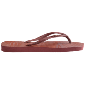 Slim Square Trendy Turuncu Kadın Terlik