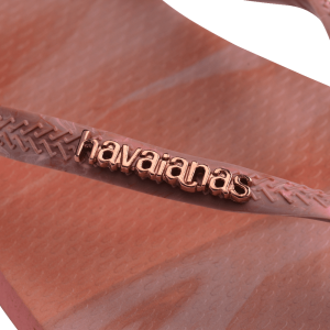 Slim Square Trendy Turuncu Kadın Terlik