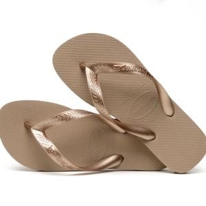 Top Tiras Rose Gold Kadın Terlik