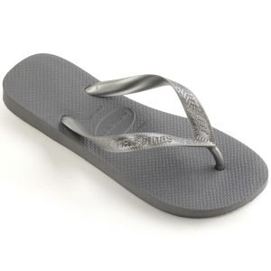 Top Tiras Steel Grey Kadın Terlik