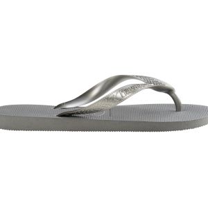 Top Tiras Steel Grey Kadın Terlik