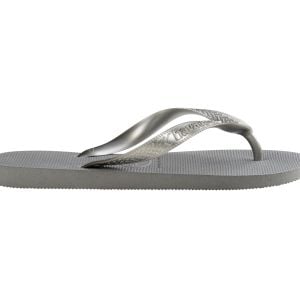 Top Tiras Steel Grey Kadın Terlik