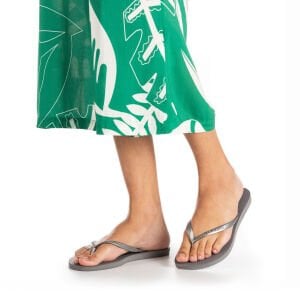 Slim Steel Grey - Gri Kadın Terlik