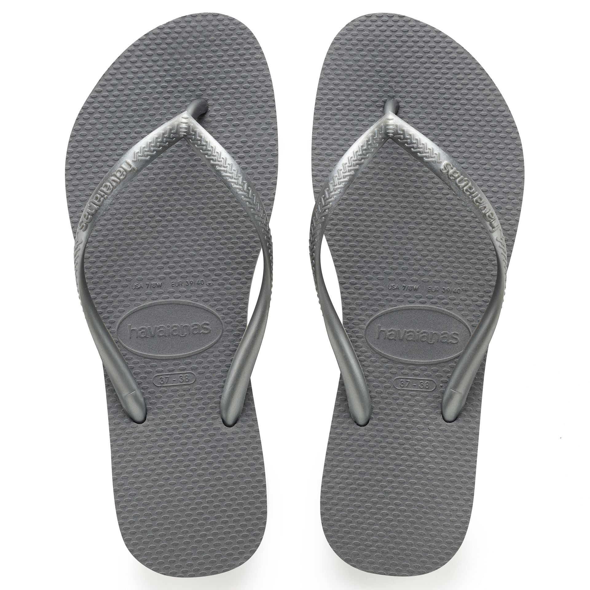 Slim Steel Grey - Gri Kadın Terlik