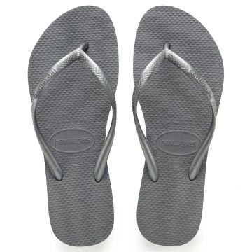 Slim Steel Grey - Gri Kadın Terlik