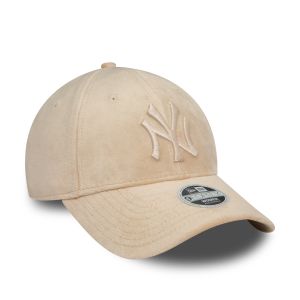 New York Yankees Kadife Krem Kadın 60503612