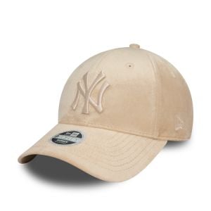 New York Yankees Kadife Krem Kadın 60503612