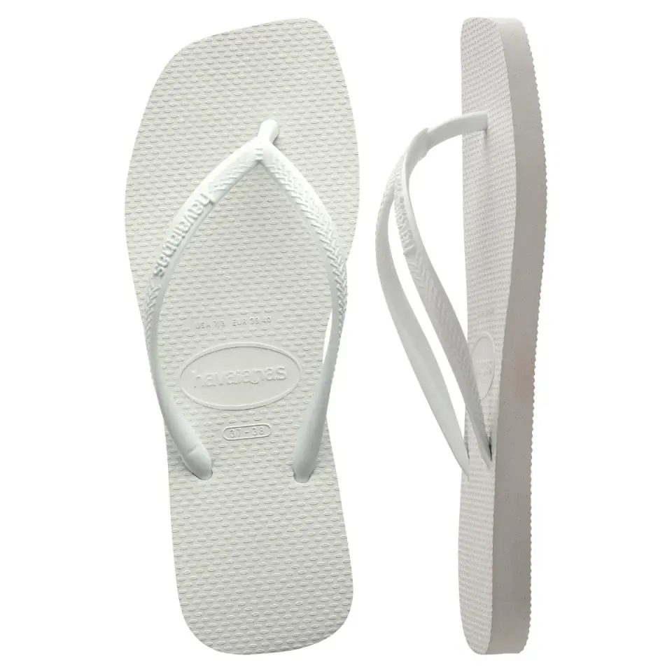 Havaianas Slim Square Beyaz Kadın Terlik