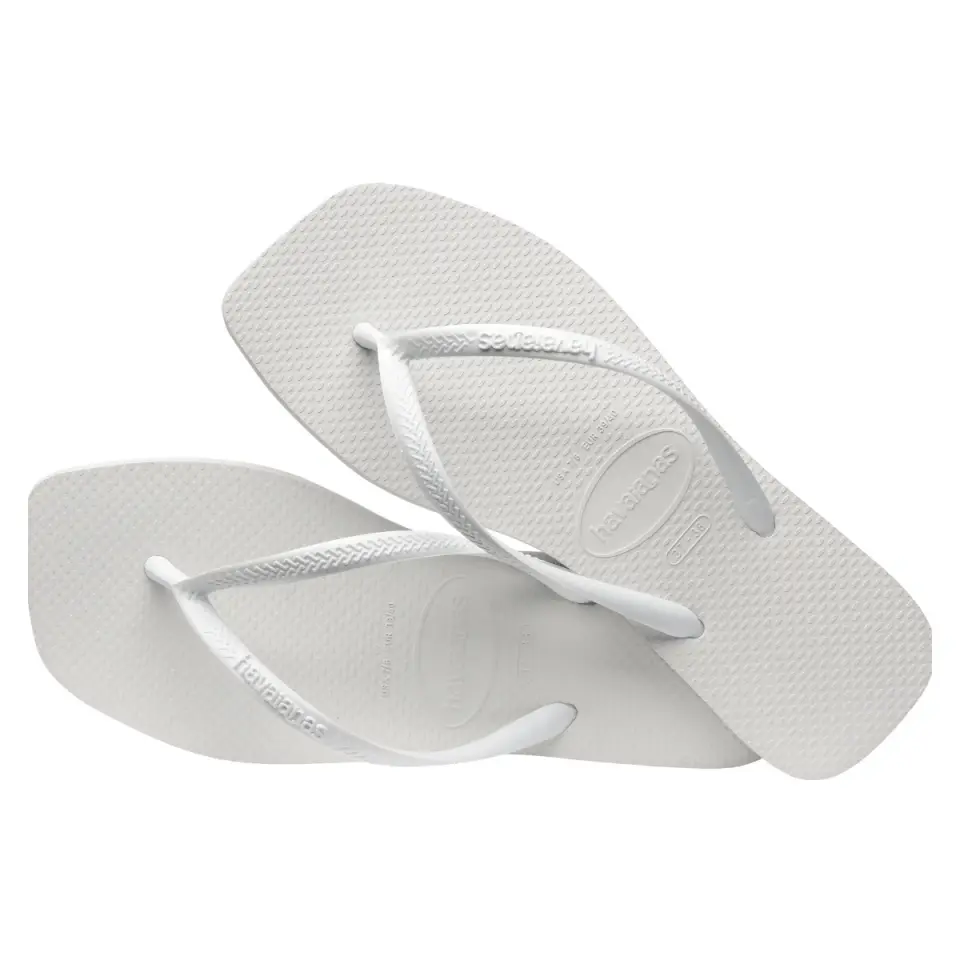 Havaianas Slim Square Beyaz Kadın Terlik