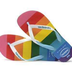 Top Pride Allover Gökkuşağı Unisex Terlik