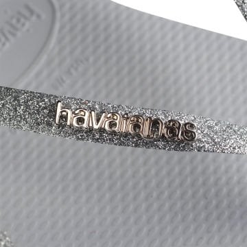 Slim Sparkle Ice Grey Kadın Terlik