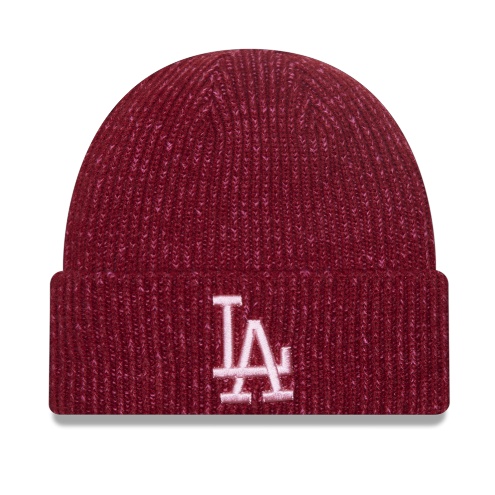 LA Dodgers Marl Geniş Manşetli Bordo Bere 60427217