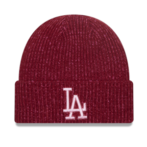 NEW ERA LA Dodgers Marl Geniş Manşetli Bordo Bere 60427217