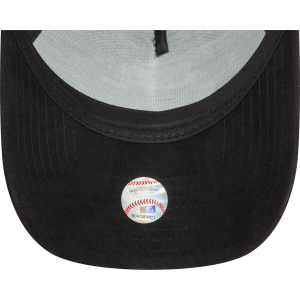 New York Yankees Siyah Suni Süet 9FORTY E-Frame Şapka 60580814