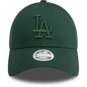 LA Dodgers Kadın Işıltılı Logo Yeşil 9FORTY Şapka 60580748
