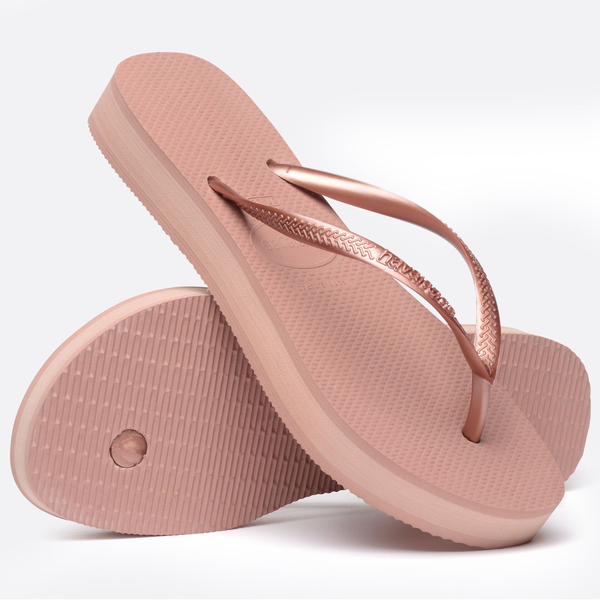 Slim Flatform Pembe Kadın Terlik