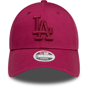 LA Dodgers Kadın Metalik Logo Koyu Kırmızı 60595493 Şapka