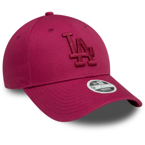 LA Dodgers Kadın Metalik Logo Koyu Kırmızı 60595493 Şapka