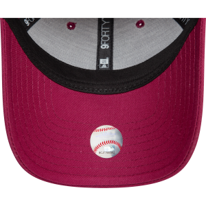 LA Dodgers Kadın Metalik Logo Koyu Kırmızı 60595493 Şapka