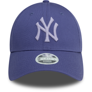 New York Yankees Kadın Metalik Logo Mor 60595490 Şapka