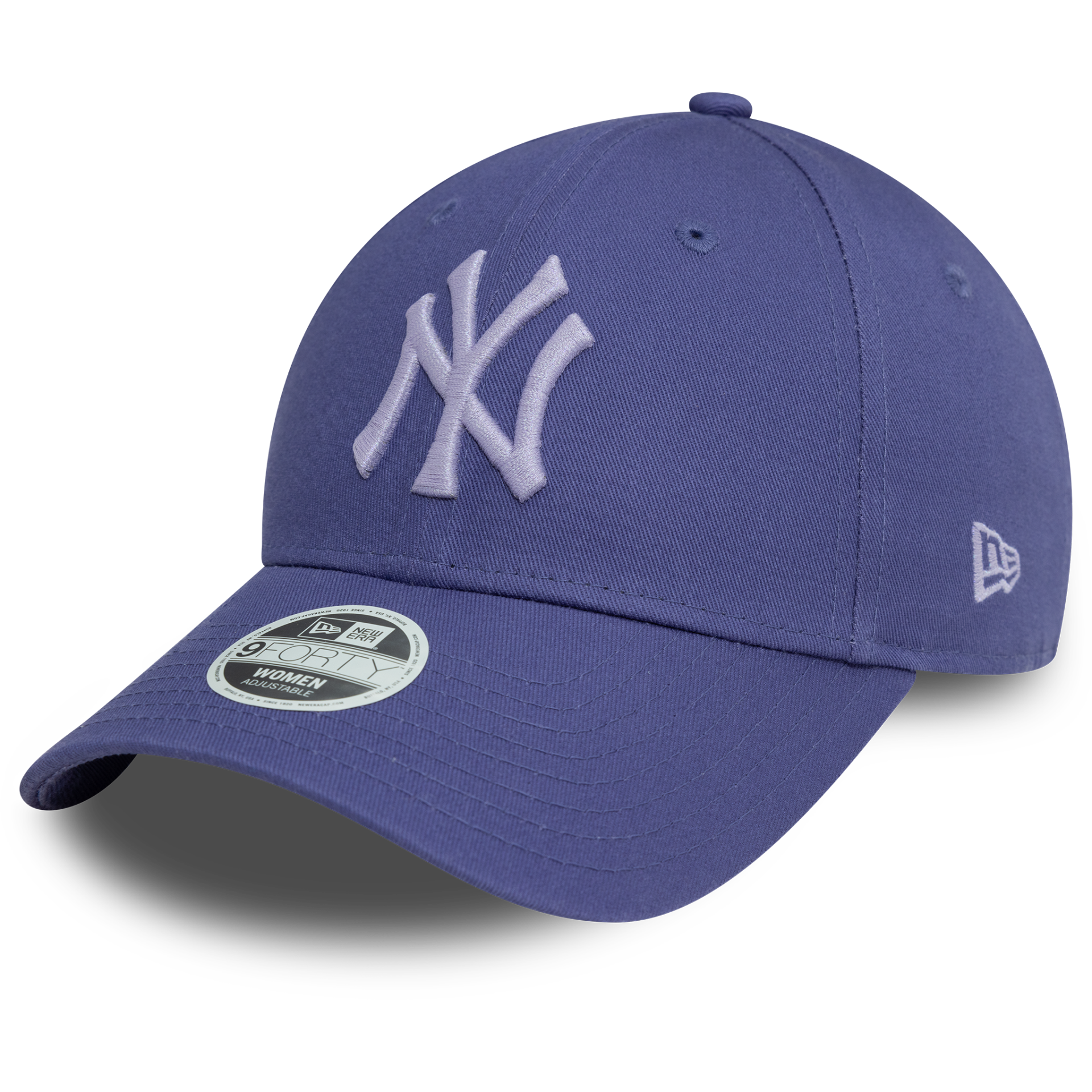 New York Yankees Kadın Metalik Logo Mor 60595490 Şapka