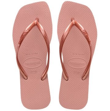Slim Square Pembe Kadın Terlik