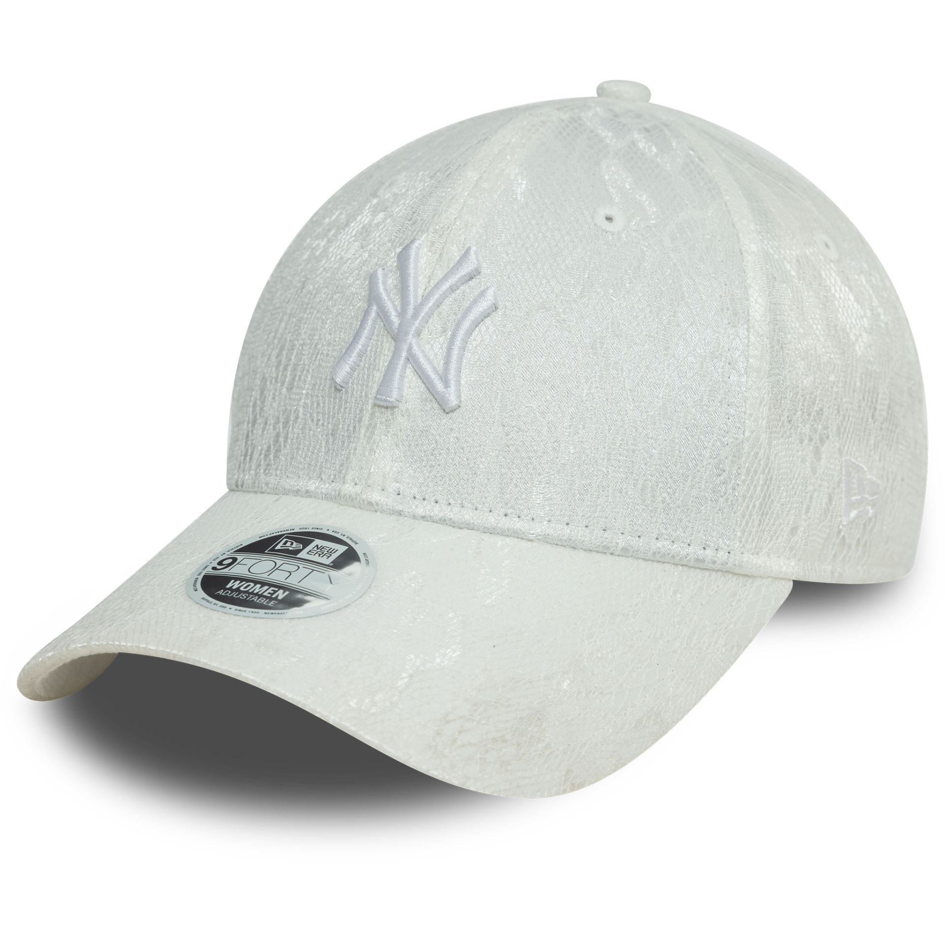 New York Yankees Kadın Dantel Beyaz 60595436 Şapka
